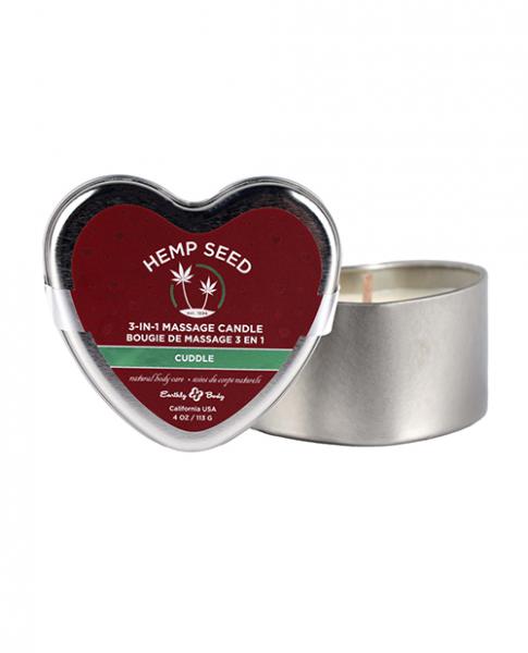 Earthly Body Hemp Seed 3-IN-1 Message Candle