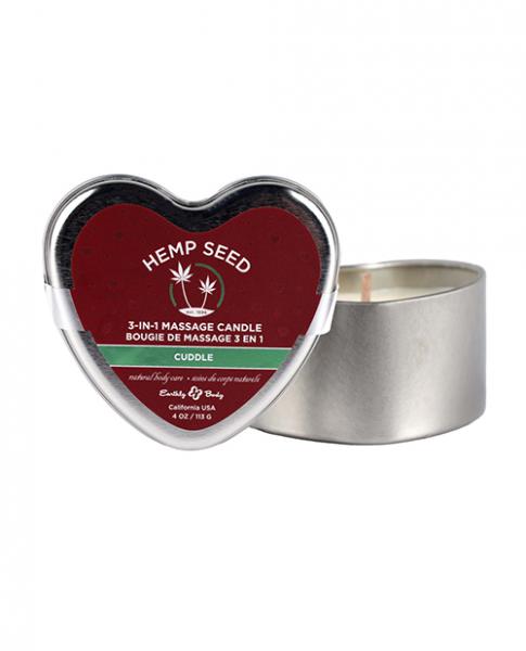 Earthly Body Hemp Seed 3-IN-1 Message Candle 