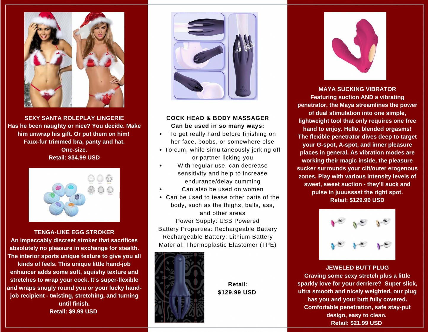 Holiday Edition: $326.95 Value with Powered Toys for Men & Women