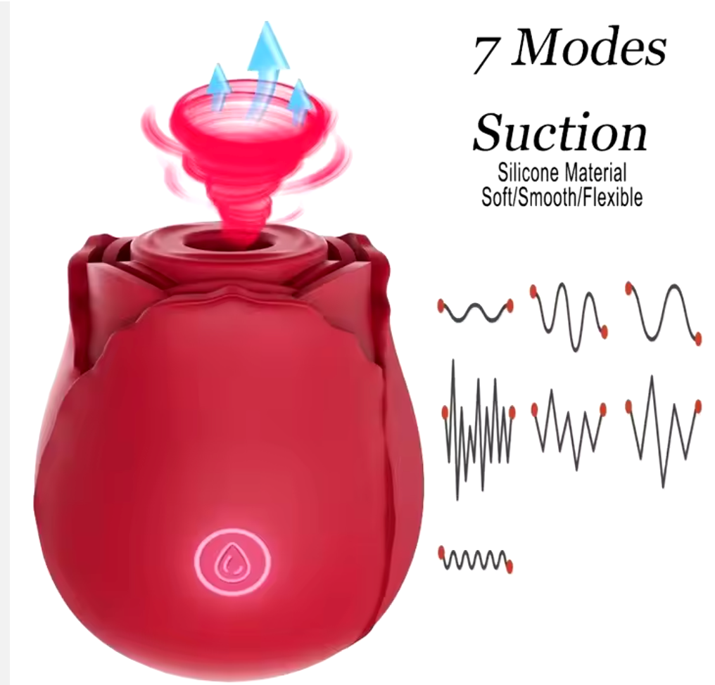 Valentine's Day Collection: Couples Attached Toys, Massage Candle, Blindfold, Rose Vibe, Lingerie ($297.96 MSRP)