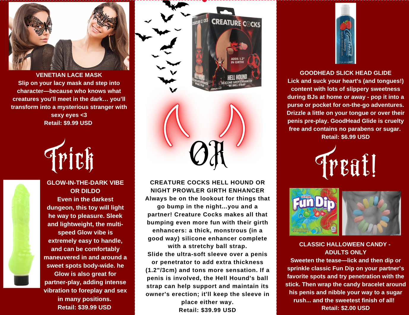 CHOOSE YOUR SEPTEMBER BOX! (Subscribers Only)