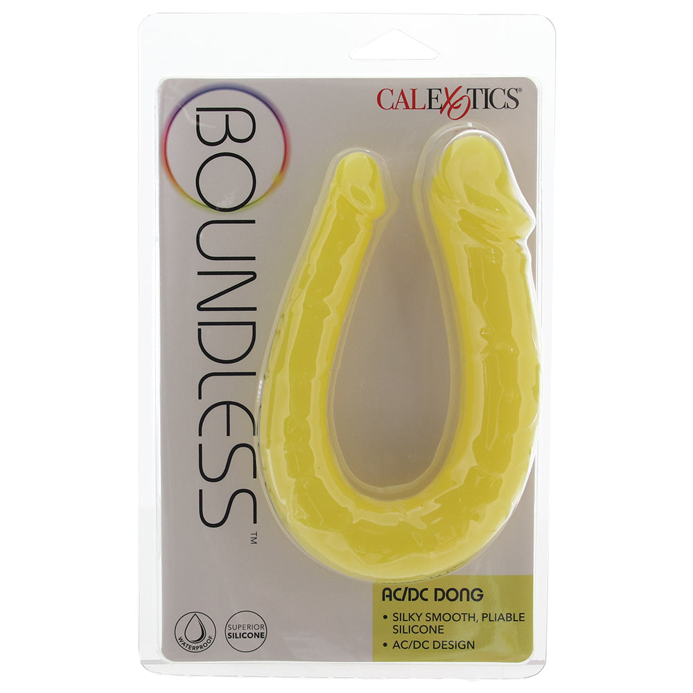 Boundless AC/DC Dildo in Yellow